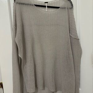 Women's Beige Knit Sweater